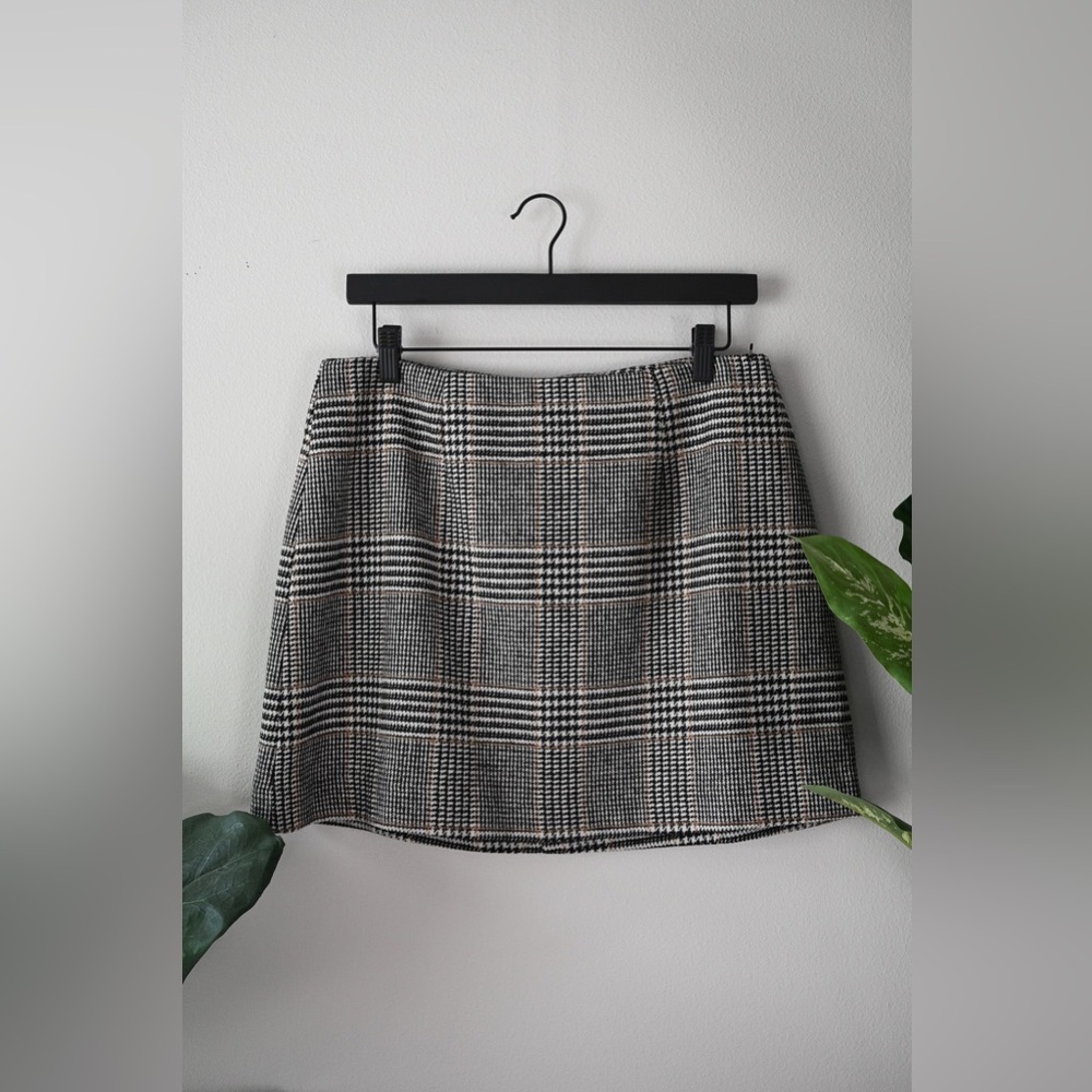 ASTR The Label Plaid Skirt